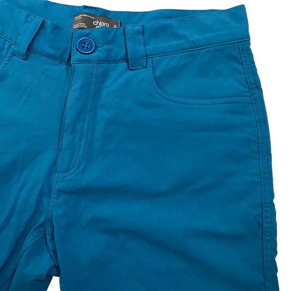 Chlorophylle Teal Walking Bermuda Shorts 30 - Picture 8 of 16